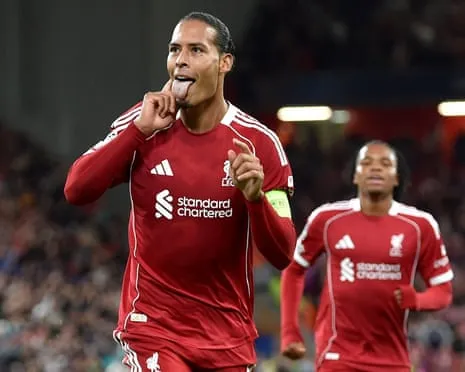 Liverpool’s captain heads dramatic victory in clash with Spanish giants